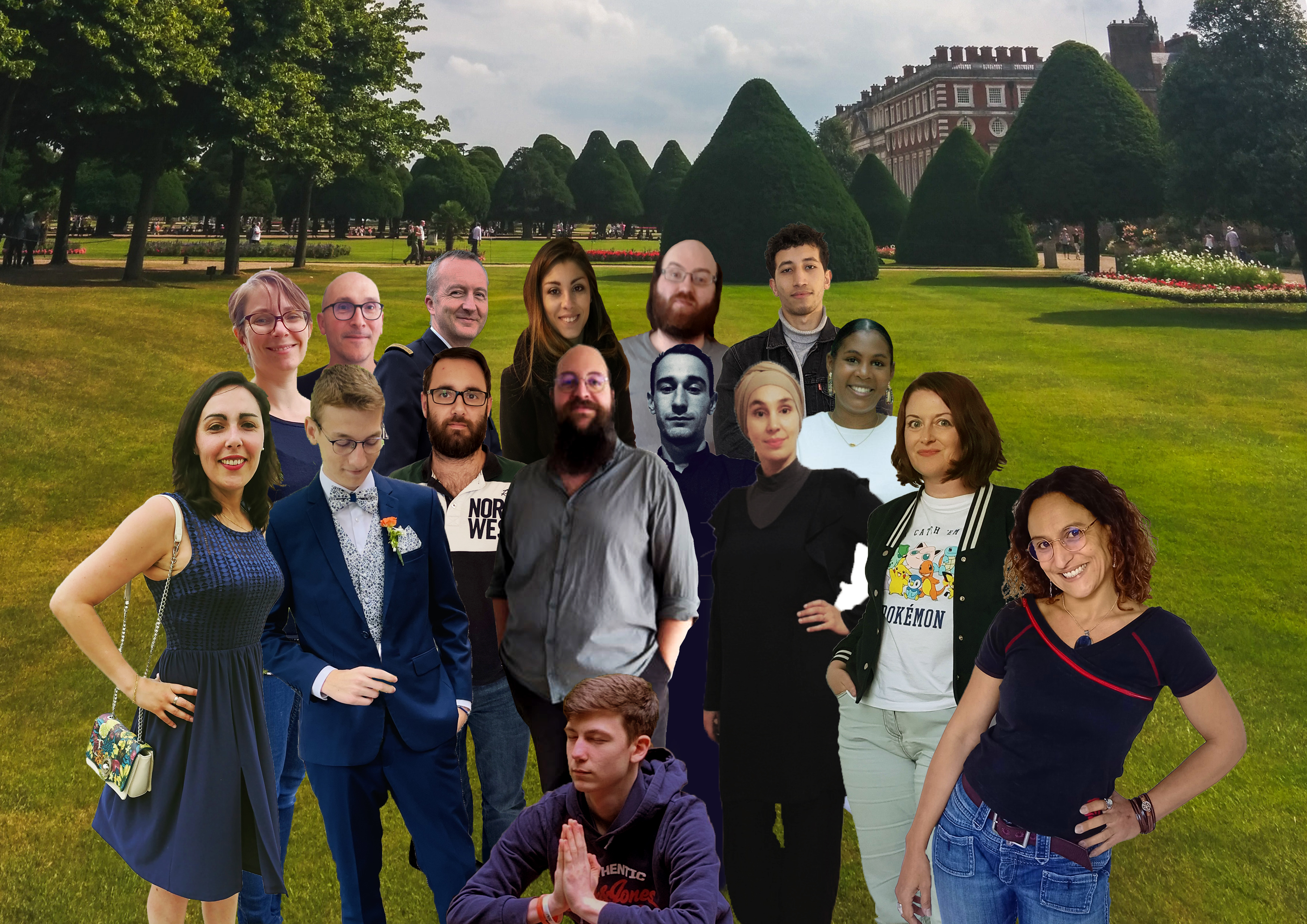 photo montage de la team Jupiter promo septembre 2021